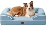 Orthop&auml;disches Hundebett Mit Memory Foam, Wasserdicht, Waschbar, Gr&ouml;&szlig;e L