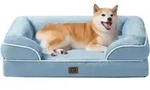 Orthop&auml;disches Hundebett Mit Memory Foam, Wasserdicht, Waschbar, Gr&ouml;&szlig;e L