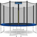Kiduku&reg; Trampolin &Oslash; 244 Cm T&uuml;v Rheinland Gepr&uuml;ft Komplettset Mit