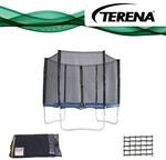 Terena - Sicherheitsnetz Ersatznetz F&uuml;r Trampolin 305 Cm 6 Stangen