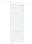 Vidaxl Sliding Door 83 X 202 Cm Solid Pine Wood White