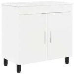 Vidaxl Bathroom Vanity Unit High Gloss White 60 X 35 X 60 Cm