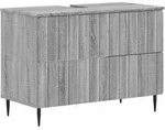 Waschbeckenschrank Zwolle Sonoma-grau 82 X 41 X 58,5 Cm Vidaxl