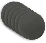 Kissenbezug 6 Pcs Heerlen Anthrazit &Oslash; 60 Cm Polyester Vidaxl