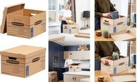 Aufbewahrungsbox Fellowes Smoothmove 32 L Mit Griffen Und Deckel