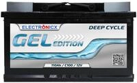 Electronicx Gel Batterie 110ah 12v - Wohnmobil & Boot - Versorgung Solar ...