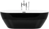 Freistehende Badewanne Carrera 150 X 75 Cm Schwarz