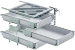 Fp - Hettich Systema Top 2000 Container-set Sil Sys, Vollauszug, Et 530, Alu