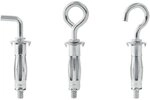 Blisterpackung 12 Stk. Metallspreizd&uuml;bel &Oslash;11x37 Schraube &Oslash;5 5001557 Rapid