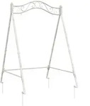 Schaukelrahmen Antik Wei&szlig; 113 X 121,5 X 168 Cm Stahl Vidaxl