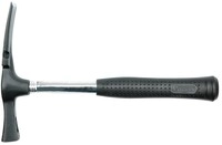 Maurerhammer 600g Mit Stahlrohrstiel, Berliner Form