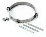 Firefix Rohrschellenset 150 Mm F&uuml;r Rauchrohre Kamin Schellen Rohrschellen