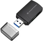 Conceptronic Bian06b Sd Tf/microsd 4.0 Kartenleser, Uhs-ii, Usb 3.0, 5gbps