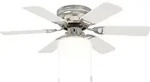 Deckenventilator Mit Licht &Oslash; 82 Cm Wei&szlig; Vidaxl