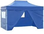 Vidaxl Party Tent 280 X410 X 315 Cm Blue Oxford Fabric