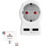 Europa-zu-usa-adapter Mit Usb Skross 1500281