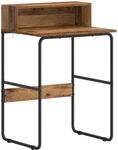 Schreibtisch Mit Stauraum Altholz 60 X 50 X 91 Cm Vidaxl