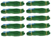 Baumarktplus - 10x Rundschlinge 2000 Kg 2 To Gr&uuml;n 2 M Umfang Hebeband Hebeschlinge