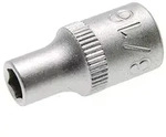 Bgs Technic - Steckschl&uuml;ssel-einsatz Sechskant Antrieb Innenvierkant 6,3 Mm (1/4')