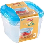 K&uuml;chenzubeh&ouml;r Curver Fresh Go 3 Beh&auml;lter 1,2 L