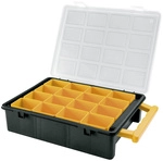 Maletin Organizador Plastico 16 Compartimentos Extraibles 242x188x60 Mm.