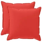 Kissenbezug 2 Stk. Houten Rot 60 X 60 Cm Polyester Vidaxl