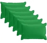 Kissenbezug 6 Stk. Houten Gr&uuml;n 40 X 60 Cm Polyester Vidaxl