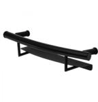 Deante Wandregal Schwarz Matt Multifunktional 51,5 Cm