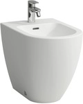 Laufen Pro X Standbidet, 1 Hahnloch, Anschluss Seitlich,