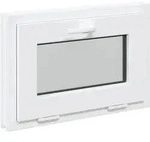 Kellerfenster Innenseite Farbe Wei&szlig; Risor 60 X 40 Cm Vidaxl