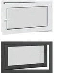 Vidaxl Basement Window Internal Colour White Risor 100 X 50 Cm