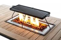 Happy Cocooning - Mania Grillplatte F&uuml;r Einbau-feuertische Grillaufsatz...