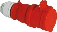 Tragbare Steckdose 32a 5p 400v 6h Ip44 Mehrfachgriff Schnellanschluss 3148