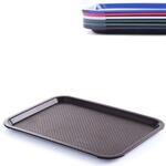 Polypropylen-tablett F&uuml;r Fast Food, 30,5 X 41,5 Cm &ndash; Braun