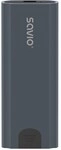Savio M.2 Ssd Nvme External Drive Enclosure, Usb-c 3.1, Ak-67, Grey