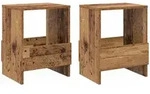 Magazinregal 2 Stk. Altholz 35 X 30 X 45 Cm Vidaxl