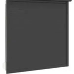 Rollladen Anthrazit 130 X 140 Cm Aluminium Und Polyurethan Vidaxl