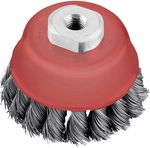 Kwb - Aggresso-flex&reg; Topfb&uuml;rste, Stahldraht, Gezopft 719206 1 St.