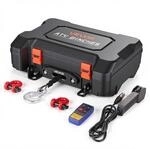 Vevor Elektrische Seilwinde 12v, Mobile Seilwinde Mit 1587kg Tragkraft &