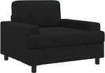 Sessel Schwarz Stoff Vidaxl