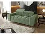 Sofa Designersofa Bastien 2-sitzer In Stoff Terra Mintgr&uuml;n