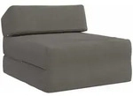 Klappsofa Bett Hellgrau 60 X 70 X 41 Cm Stoff Vidaxl