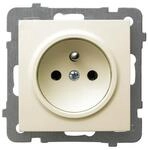 As Einzelsteckdose Mit/ohne Ecru Gp-1gz/m/27