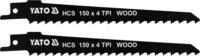 Hcs150mm 4tpi Holzs&auml;gebl&auml;tter 2 St&uuml;ck Yt-33921 Yato