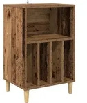 Plattenspielerst&auml;nder Altholz 47 X 39,5 X 74,5 Cm Holzwerkstoff Vidaxl