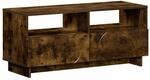 Tv-st&auml;nder 90 X 34,5 X 40 Cm R&auml;uchereiche Holzwerkstoff Vidaxl