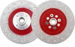 Diamantscheibe 2 St&uuml;ck 125mm M14 Vakuumgel&ouml;tet Trenn- & Schleifscheibe F&uuml;r...
