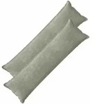 Kissenbezug 2 Stk. Houten Gr&uuml;n 40 X 145 Cm Chenille-stoff Vidaxl