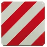 Rot/wei&szlig;e Warntafel 50 X 50 Cm