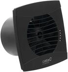 Sapho Cata Uc - Badventilator Axial Uc-10, 8 W, Rohr 100 Mm, Schwarz 01256000